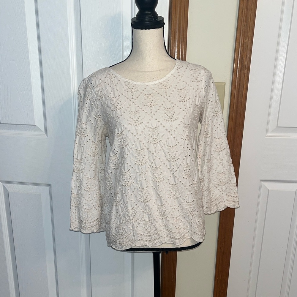 Gap White Blouse